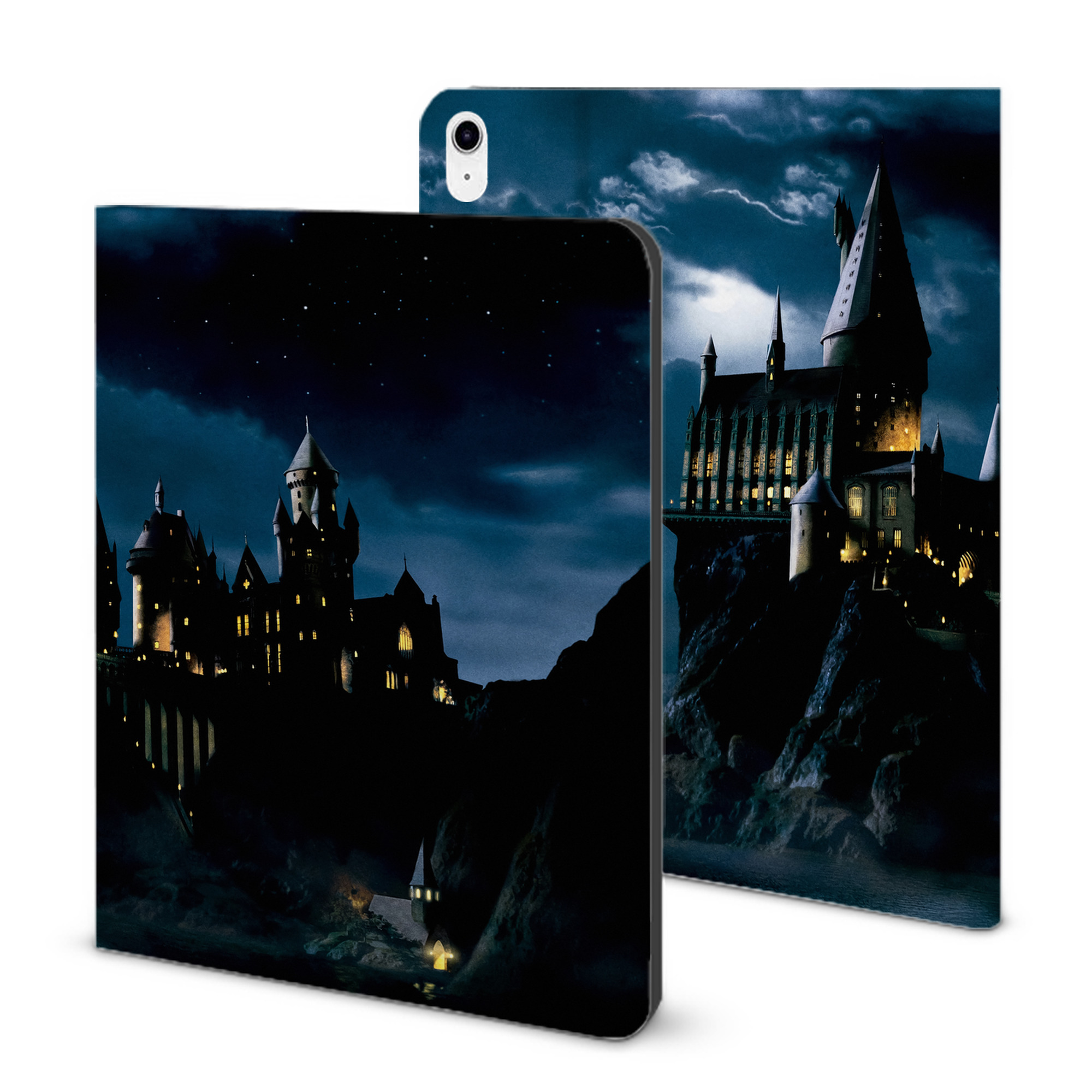 （画像用） Harry Potter ハリー・ポッターシリーズ IPad ケース ブック型 PUレザー TPU 耐衝撃 軽量 薄型 ペン収納なし 全面保護 IPad 各モデル対応